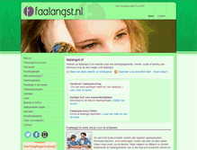 Tablet Screenshot of faalangst.nl